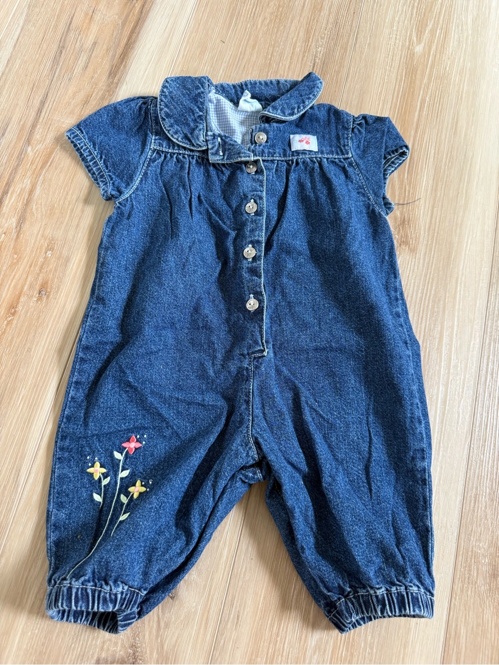 Vintage Denim Romper